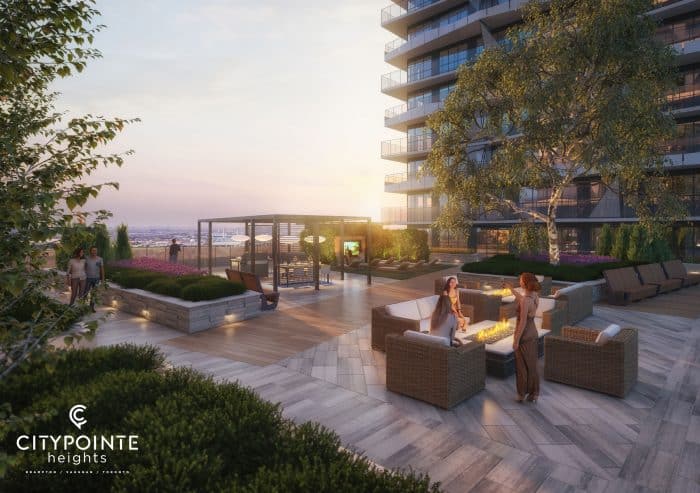 City Pointe Heights terrace