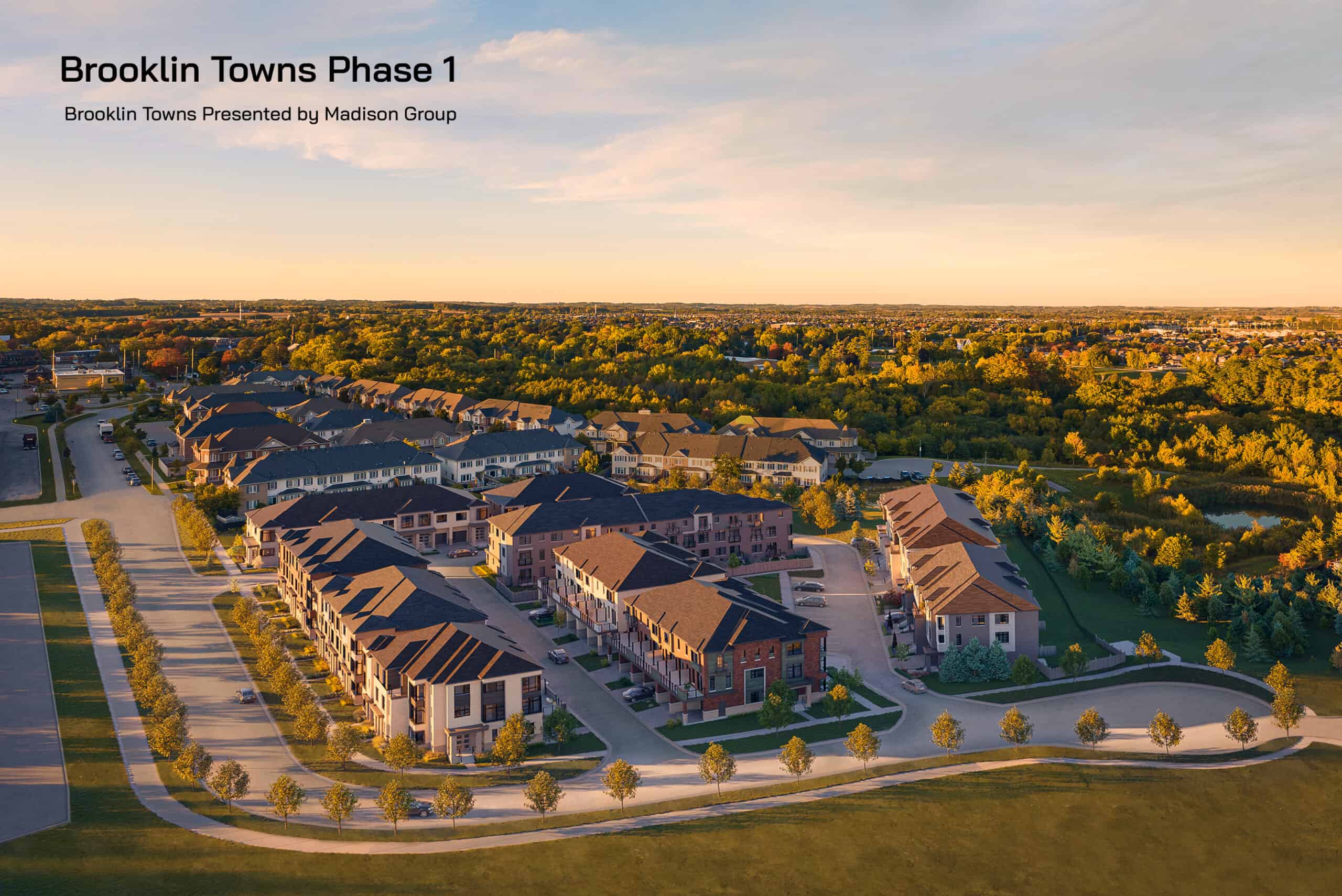 Brooklin Towns Phase 1 Presented by Madison Group
