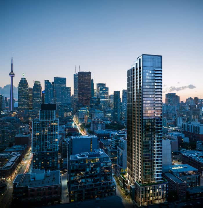 Coming Soon, Allure Condos is Brand-New Pre-construction Development by Emblem Developments in Toronto Located at King St E & Princess St.