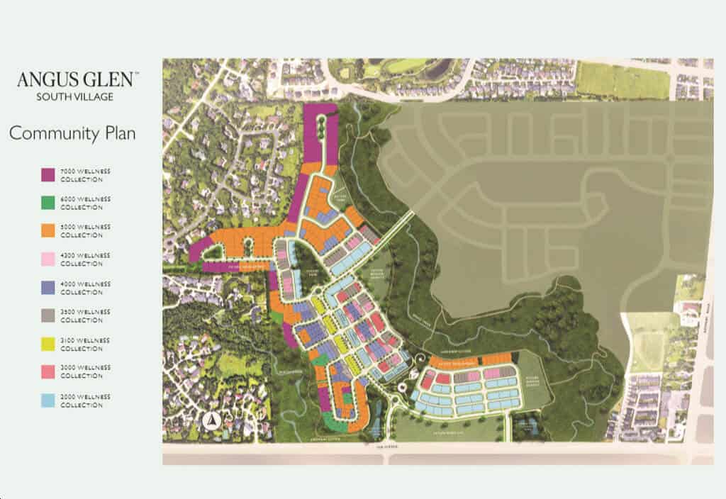 Angus Glen South Village Site Plan