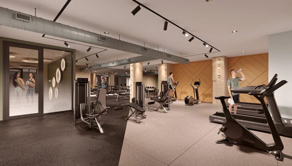 Kindred Condos Gym by realty Bulls