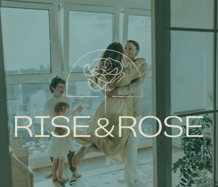 Rise & Rose Logo