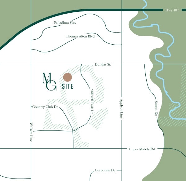 Millcroft Grove Map Location