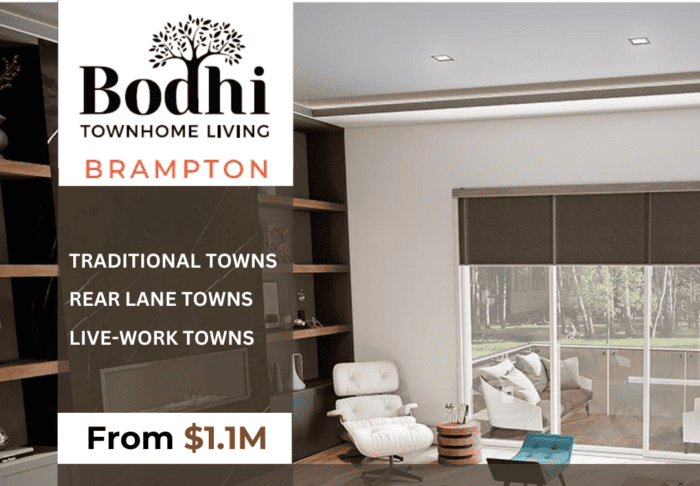 bodhi towns brampton live and work