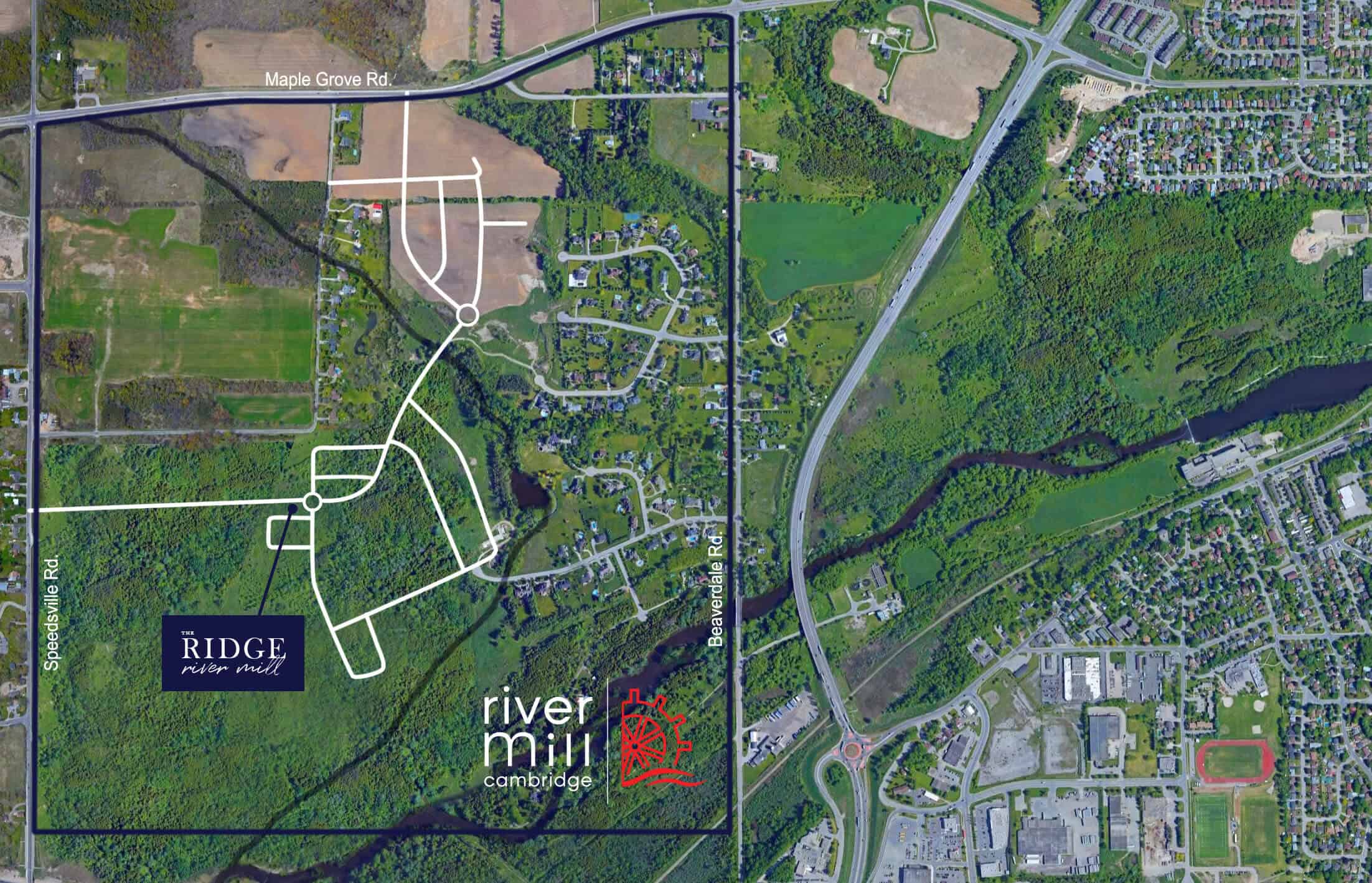 The Ridge at River Mill Sitemap Plan