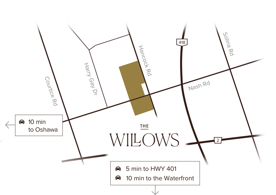 The Willows Map The Realty Bulls