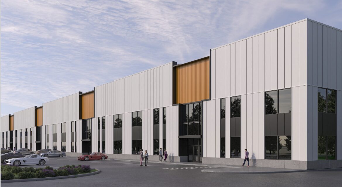 commercial & industrial units milton rendering