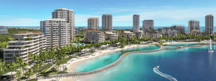 bay grove residences at dubai island by Nakheel in dubai bulls