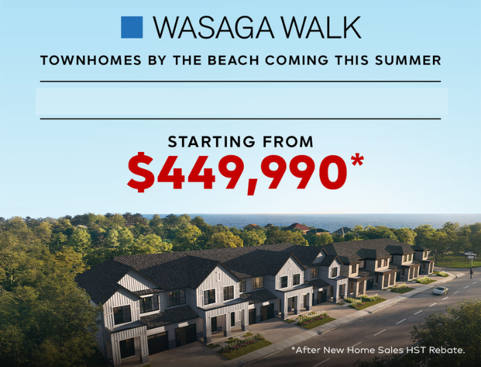 wasaga walk homes